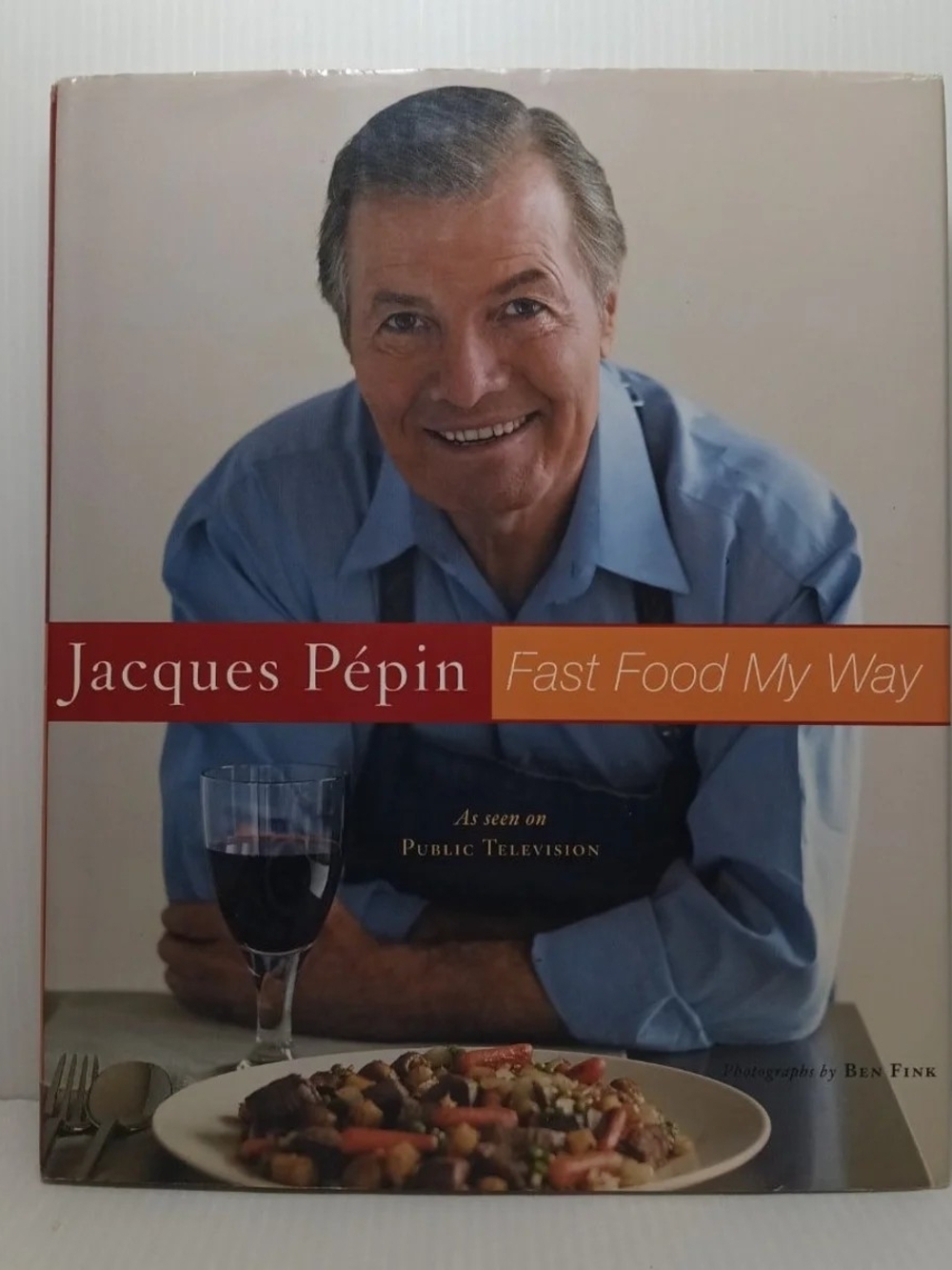 2 For $10 Jacques Pepin Fast Food My Way – Cookbook (Blue Cover)